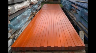 Профлист Н57 0.7 мм RAL 2004 Оранжевый