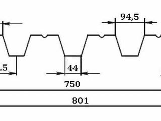 Профлист С44 0.7 мм RAL 3003 Красный Рубин 2 - в «Монолит-Металлопрокат».