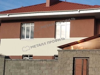 Металлочерепица Металл-Профиль Трамонтана-X 0,5 PURETAN® RR 32 Темно-коричневый 3 - в «Монолит-Металлопрокат».
