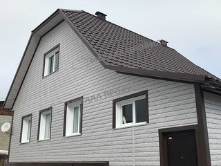 Металлочерепица Металл-Профиль Трамонтана-X 0,5 VikingMP® E RR 32 Темно-коричневый 3 - в «Монолит-Металлопрокат».